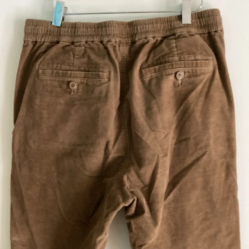 J Crew Sporting Life Corduroy Slim Cord Dock Pant Size M Brown Cotton Fits 32W